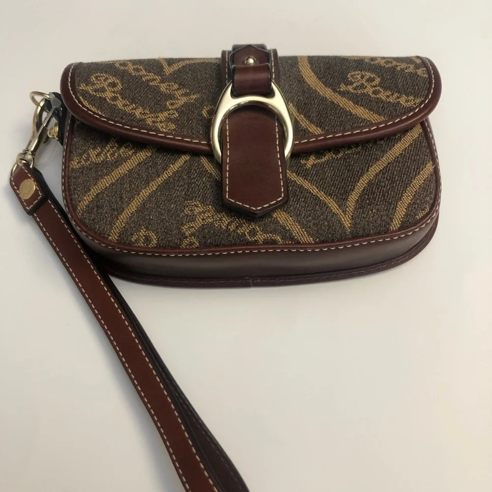 Dooney & Bourke vintage flap wristlet